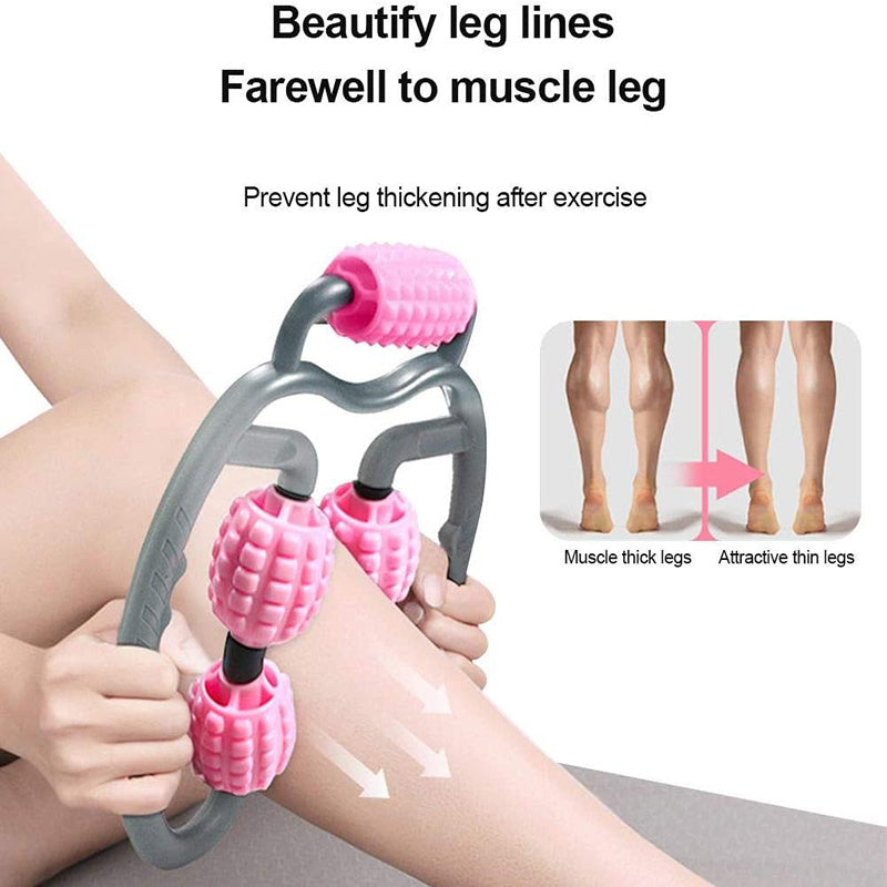 U Shape Massage Roller - Full Body Muscle Massager Tool