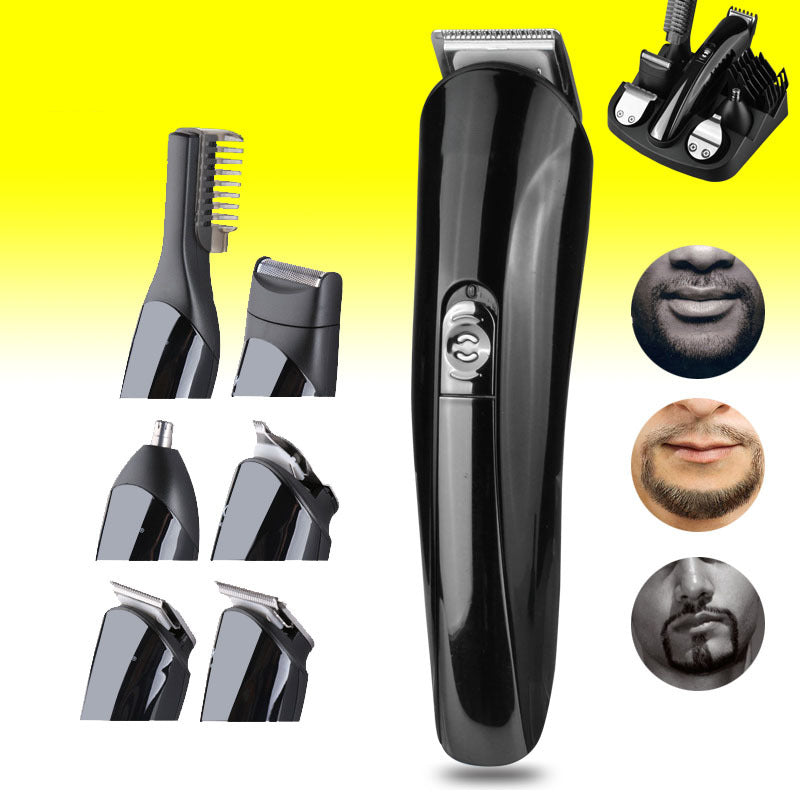 Electric Beard Trimmer - Rechargeable Wireless Grooming