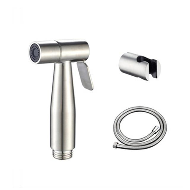 Handheld Bidet Toilet Sprayer Stainless Steel Bathroom Pot - Multiple Styles & Colors