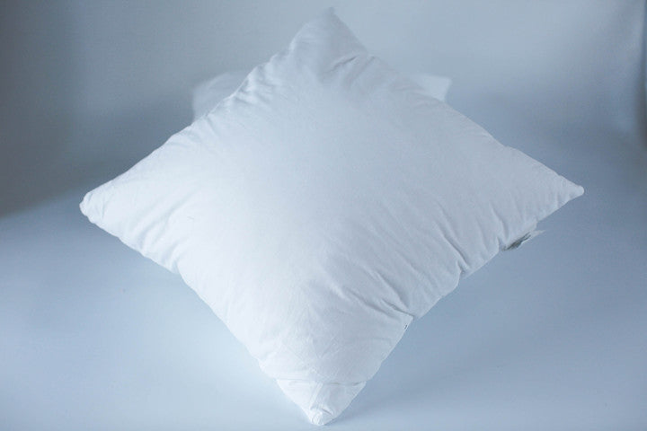 White Cotton Pillow Core Cushion Insert - Multiple Sizes for Home & Garden