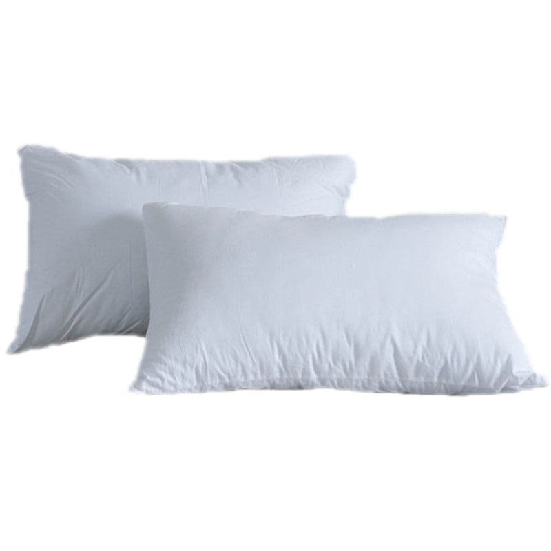 White Cotton Pillow Core Cushion Insert - Multiple Sizes for Home & Garden