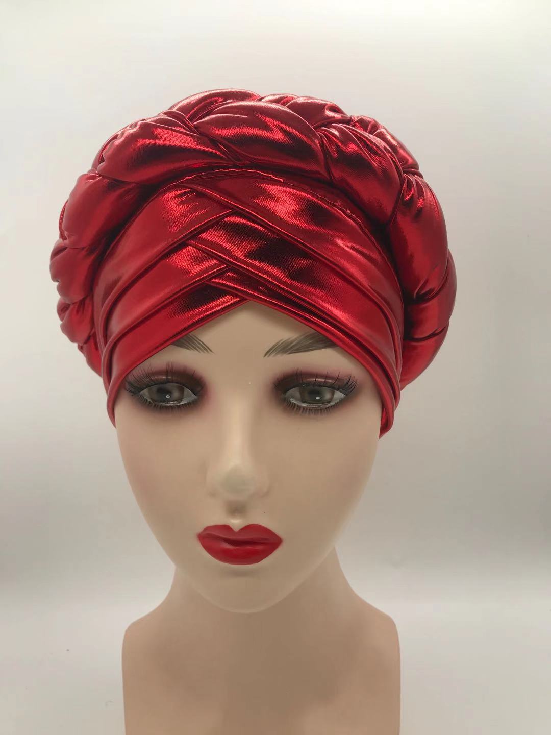 Multicolor Cosplay Wigs with Three-Layer Brim Milk Silk Braided Headpiece for Women