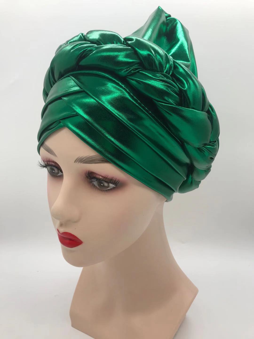 Multicolor Cosplay Wigs with Three-Layer Brim Milk Silk Braided Headpiece for Women