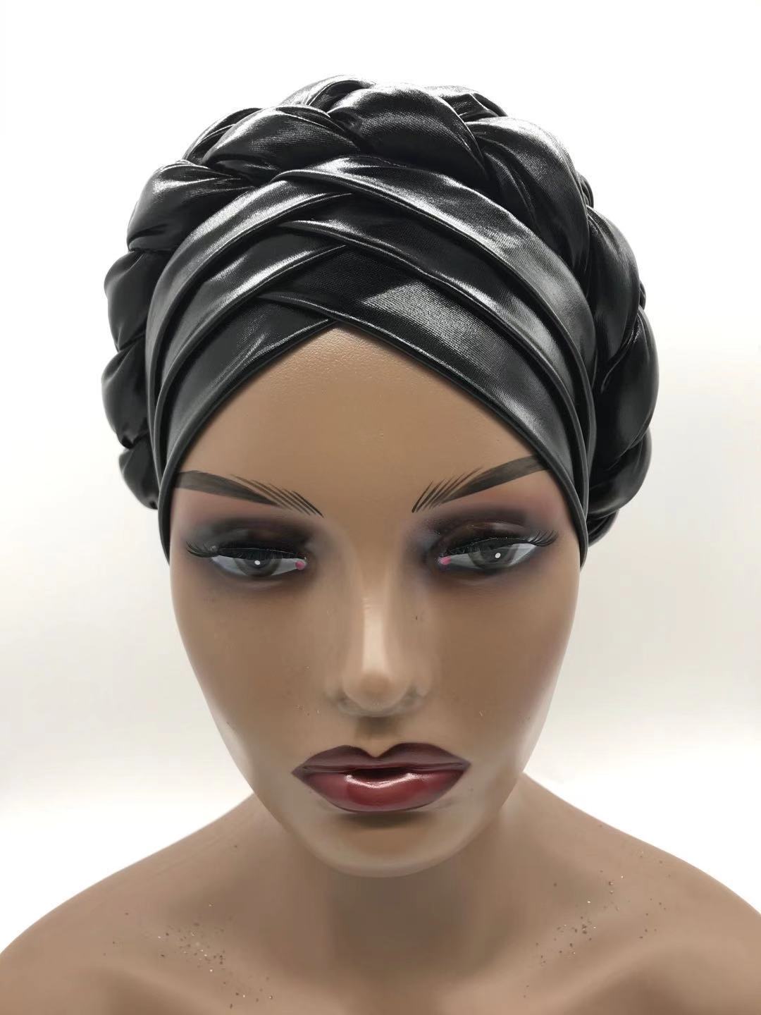Multicolor Cosplay Wigs with Three-Layer Brim Milk Silk Braided Headpiece for Women