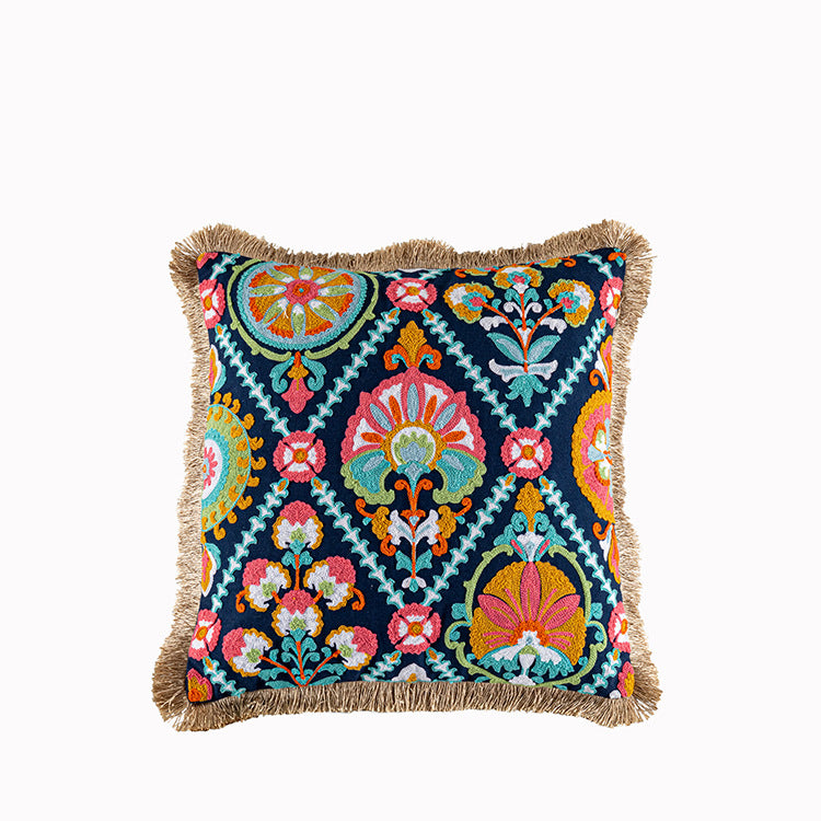Bohemian Style Cushion Cover Set - Cotton Home Decor Multiple Sizes