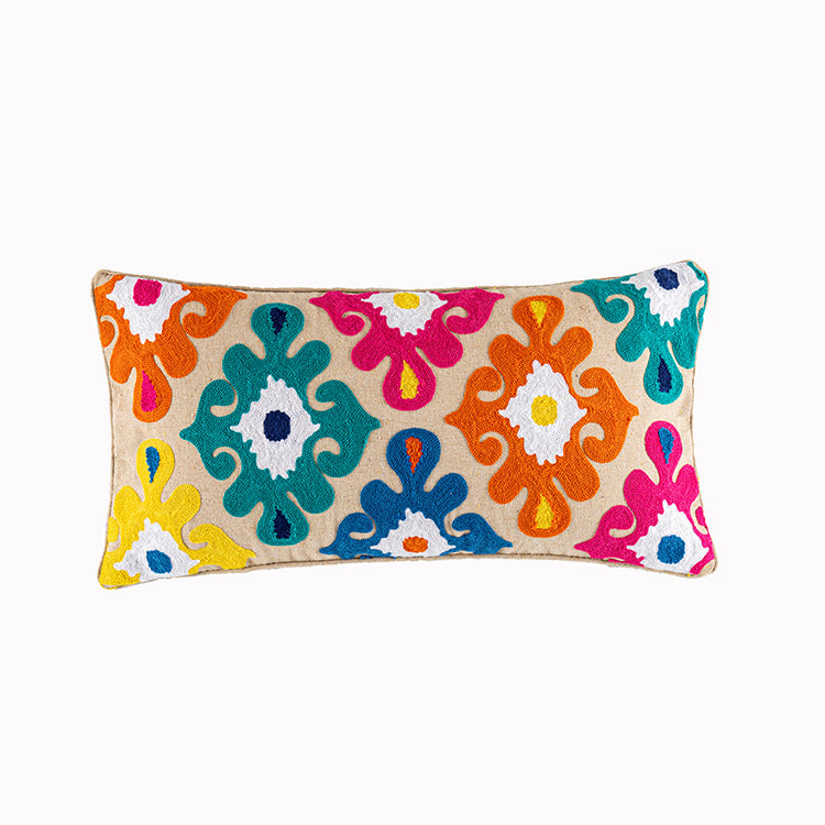 Bohemian Style Cushion Cover Set - Cotton Home Decor Multiple Sizes