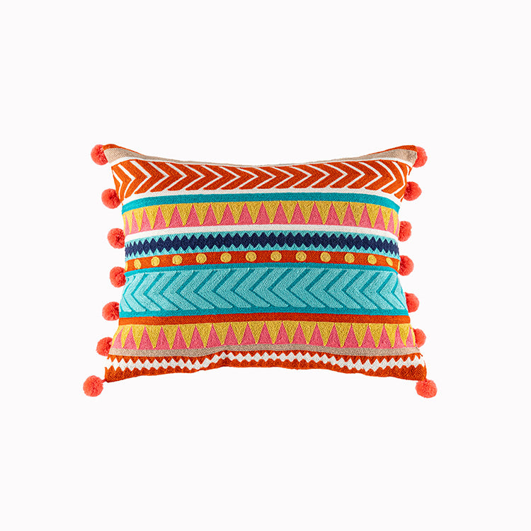 Bohemian Style Cushion Cover Set - Cotton Home Decor Multiple Sizes