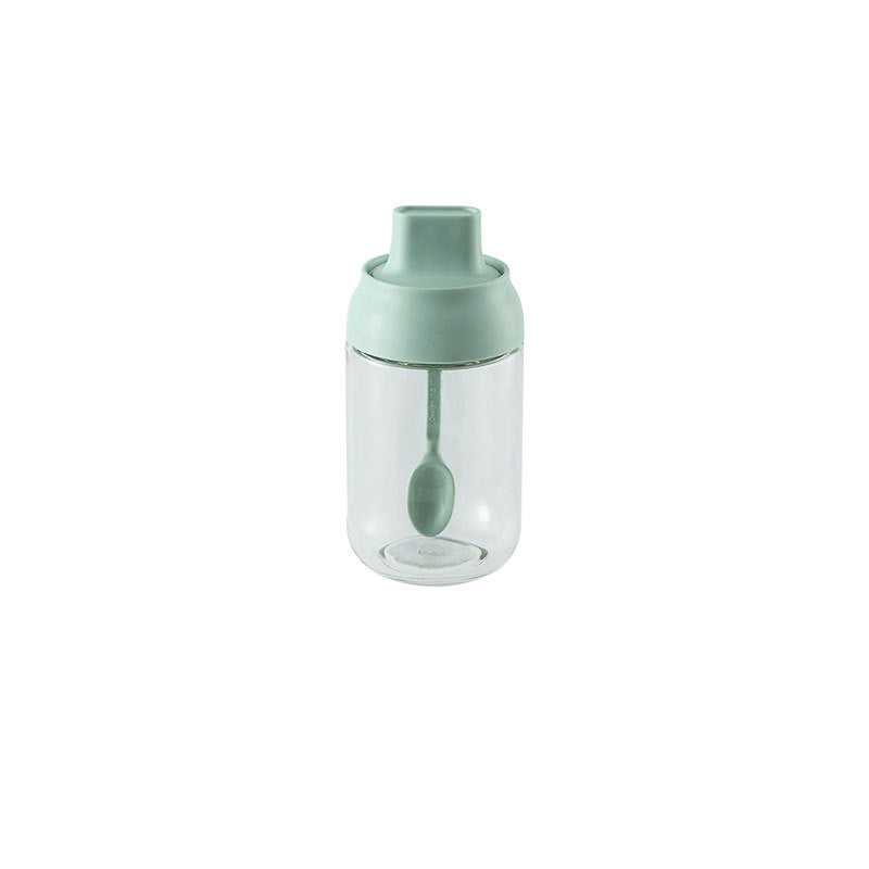 Seasoning Box Set with Salt Shaker, Oil Dispenser & Spoon - Multi-Color