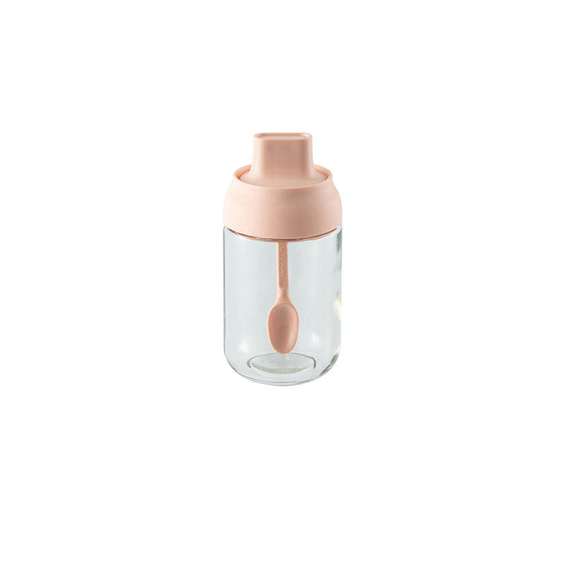 Seasoning Box Set with Salt Shaker, Oil Dispenser & Spoon - Multi-Color