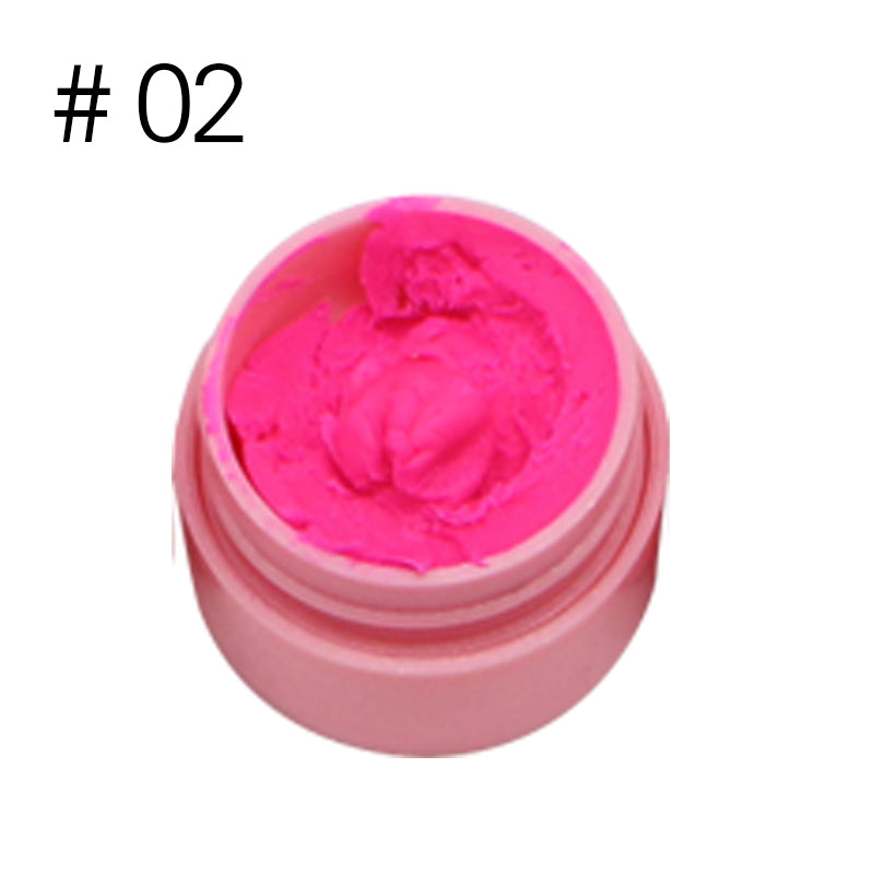 3D Engraved Nail Gel - 12 Color Set