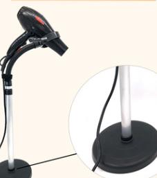 Hair Stand for Salon & Home Use - Black