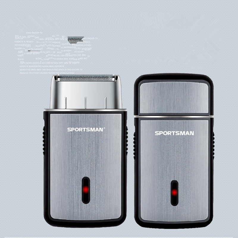 Sm-528 Electric Shaver 2-In-1 Razor - Silver USB Rechargeable