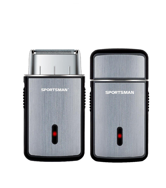 Sm-528 Electric Shaver 2-In-1 Razor - Silver USB Rechargeable