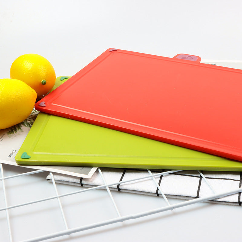 Four Piece Household Plastic Cutting Board Set - Kitchen Food Prep