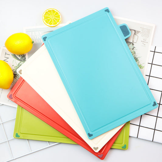 Four Piece Household Plastic Cutting Board Set - Kitchen Food Prep