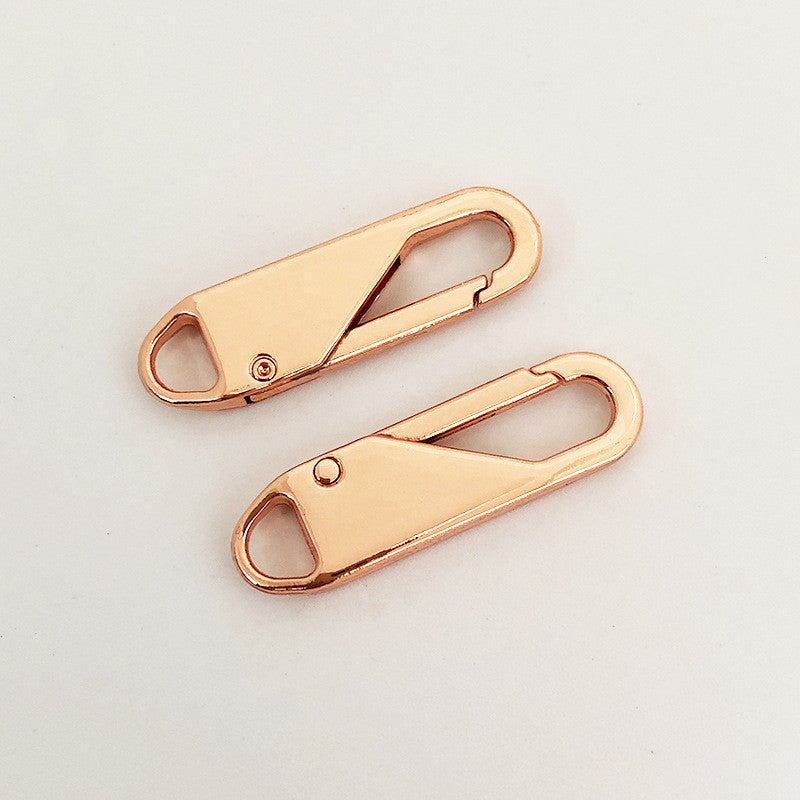 Leather Zipper Bag Accessories - Detachable Zipper Head for Luggage & Clothing