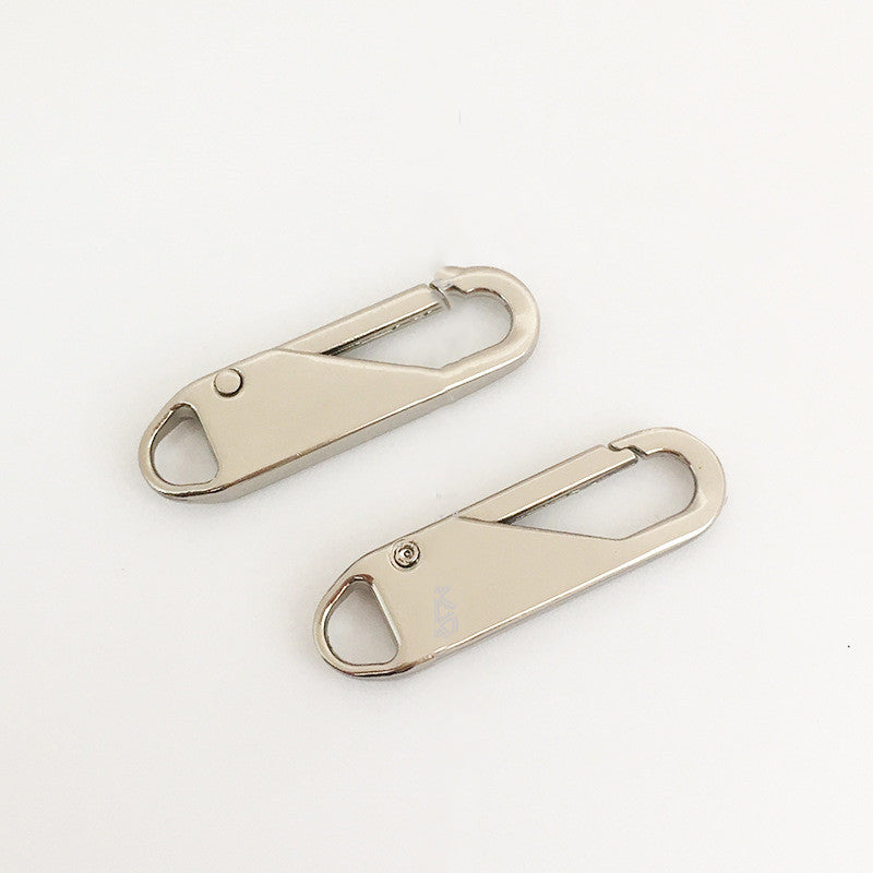Leather Zipper Bag Accessories - Detachable Zipper Head for Luggage & Clothing
