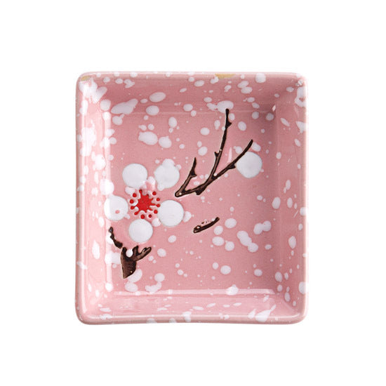 Ceramic Dipping Sauce Dish Set - Snack, Sushi, Flavor Tray Kitchen Tableware