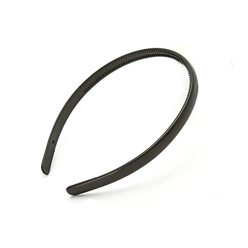 Pearl Rhinestone Hair Band with Snap Button Hairpin – U-Shape Headband