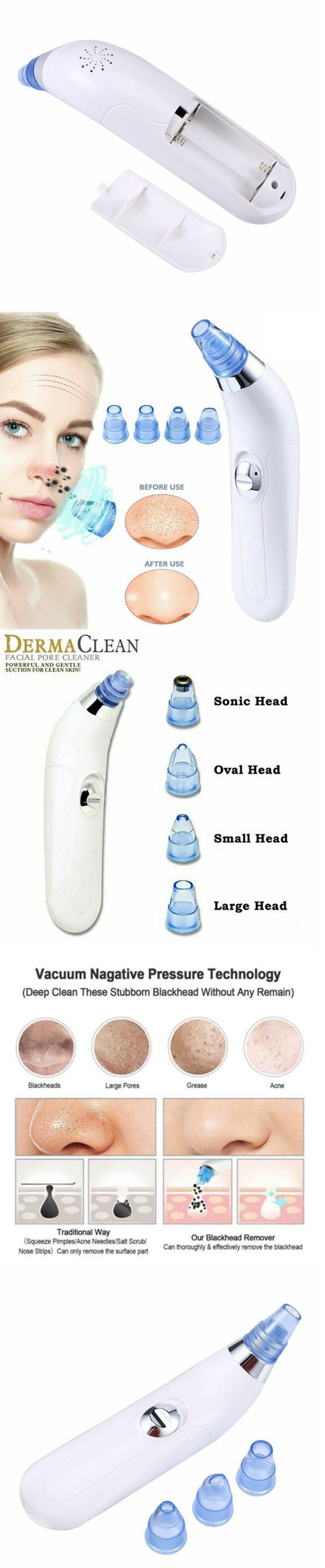 Electric Blackhead Pore Cleaner Ultrasonic Suction Facial Skin Care Tool
