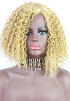 Short Curly Hair Wig - Natural Mechanism Curls