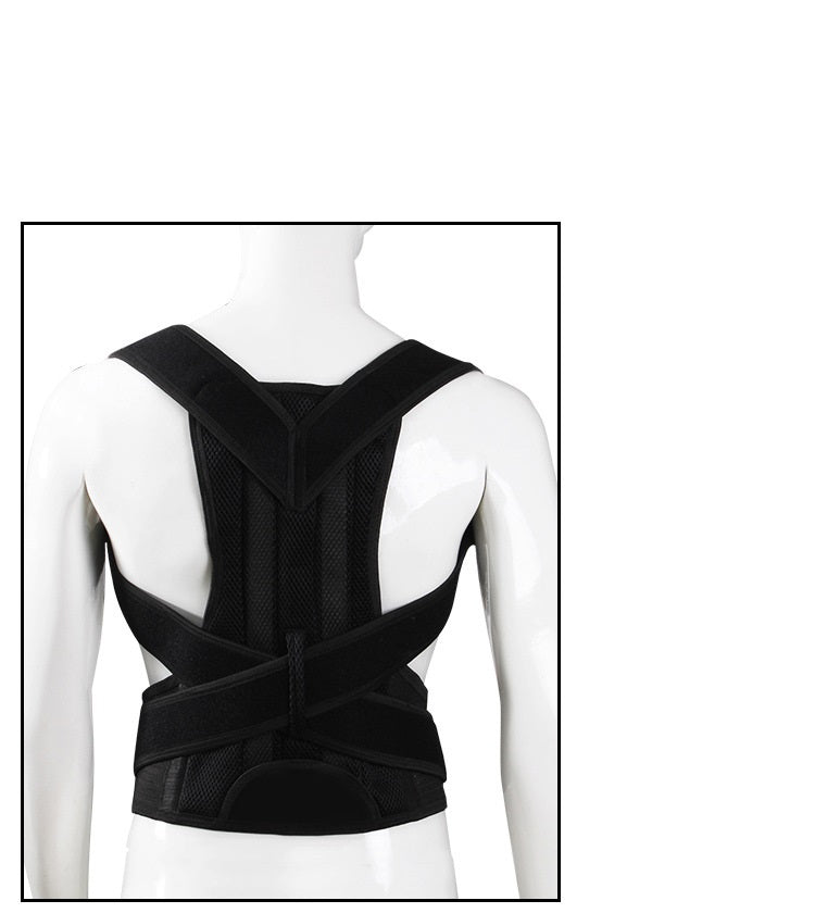 Unisex Posture Correction Belt - Adjustable Back Support Brace