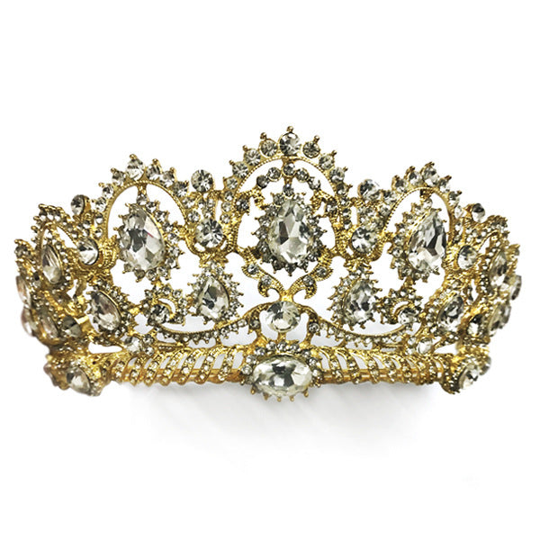 Bridal Rhinestone Crown Headband