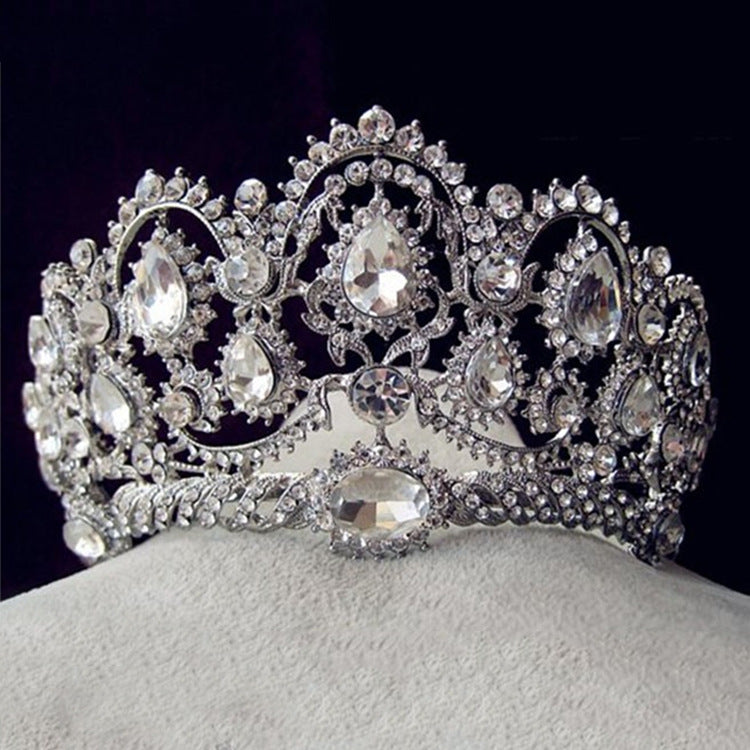 Bridal Rhinestone Crown Headband
