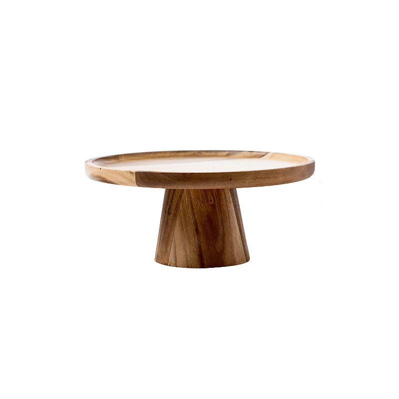 Japanese-Style Wooden Fruit Serving Tray - Small & Large Options