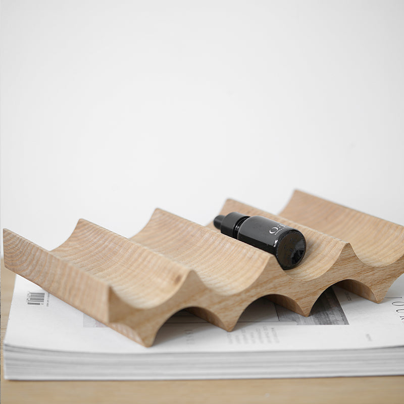 Nordic Wooden Jewelry Tray House Decor - Minimalist Desktop Organizer