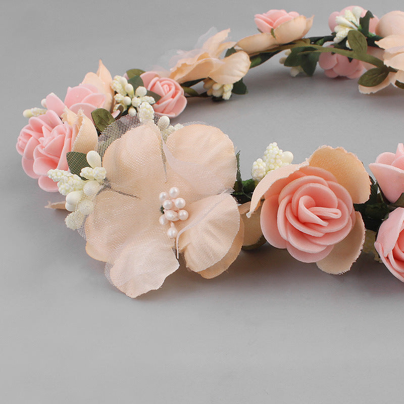 Lace Flower Headband, Multiple Colors