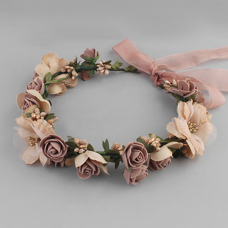 Lace Flower Headband, Multiple Colors