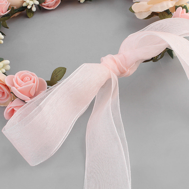 Lace Flower Headband, Multiple Colors