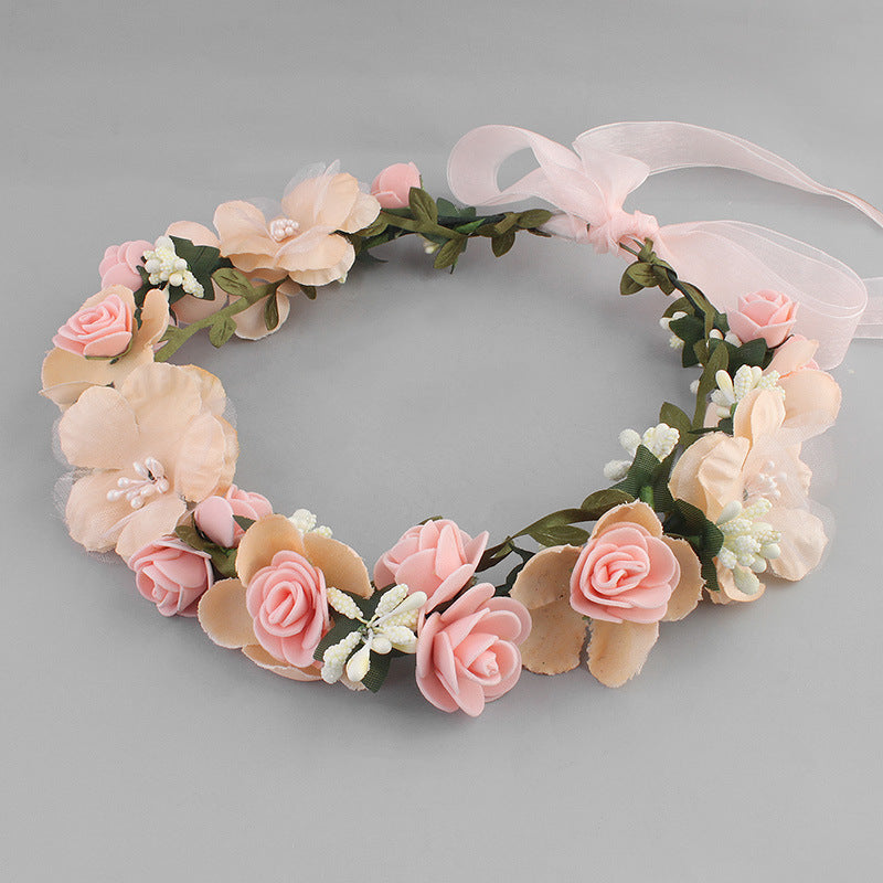 Lace Flower Headband, Multiple Colors