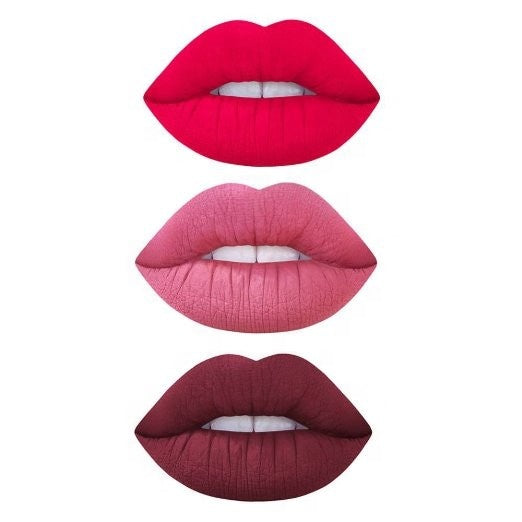 Matte Lip Gloss with Velvet Finish - Hydrating Lip Makeup, 7ml