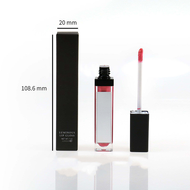 Matte Lip Gloss with Velvet Finish - Hydrating Lip Makeup, 7ml