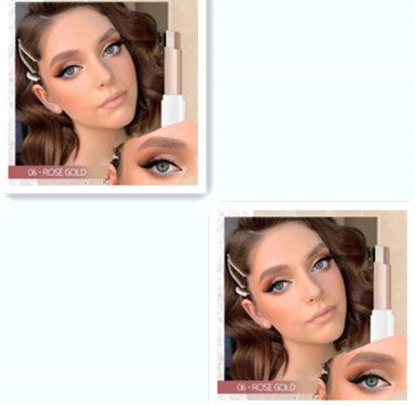 Two-Tone Eyeshadow Stick - Gradient Makeup Pencil for Eye Makeup