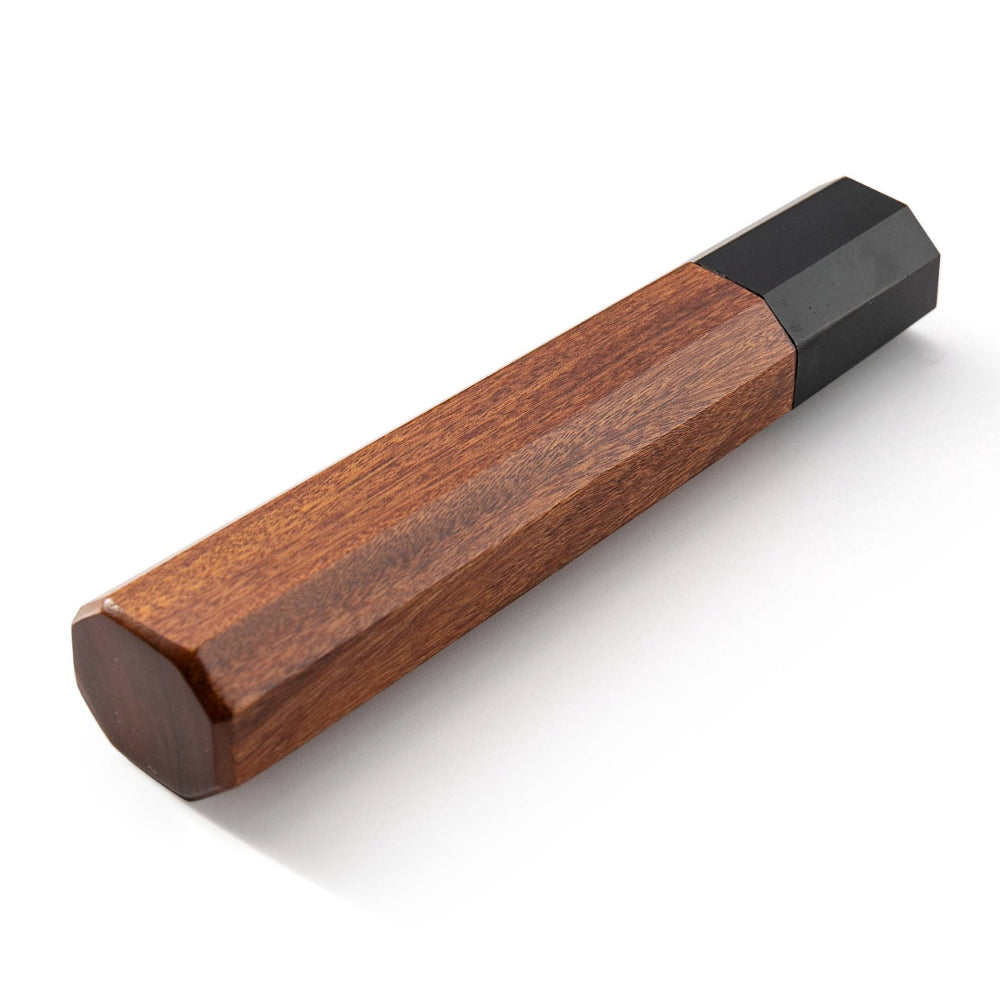 Barbecue Fork Handle with Wooden Rosewood & Ebony Dual-Color Handle