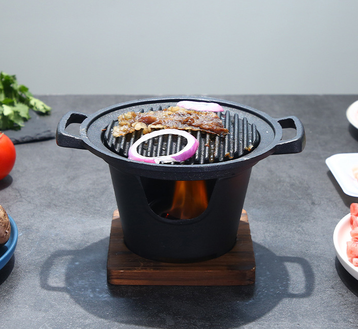 Japanese Style Mini Portable Barbecue Grill for 1-2 People