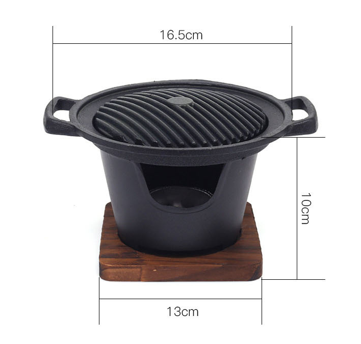 Japanese Style Mini Portable Barbecue Grill for 1-2 People