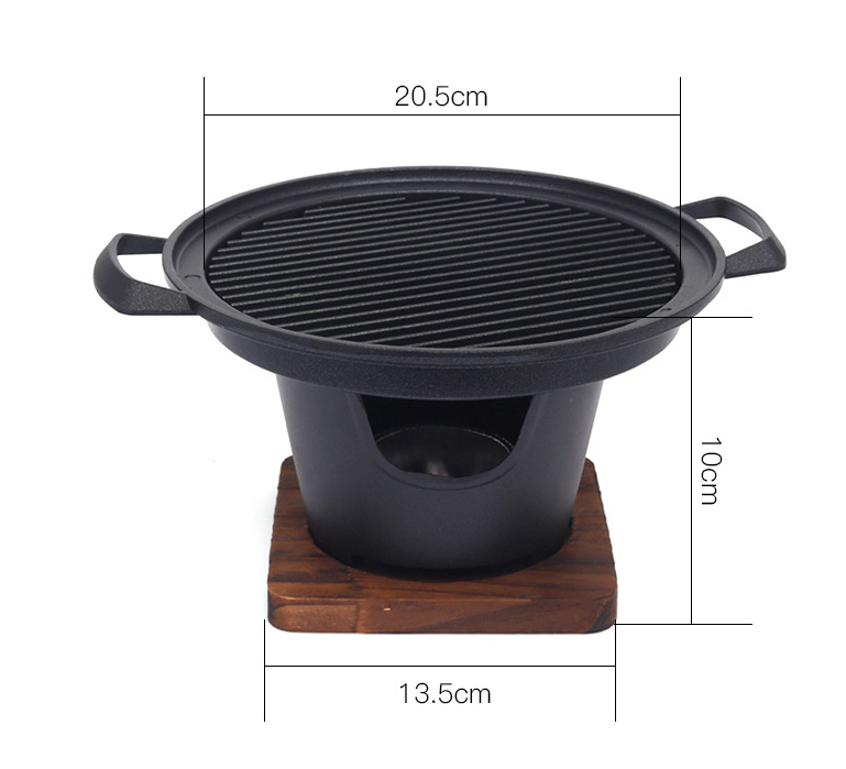 Japanese Style Mini Portable Barbecue Grill for 1-2 People