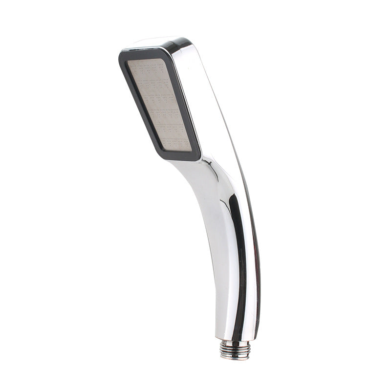 300 Hole Pressurized Square Shower Head with Multiple Color Options, Water Saving