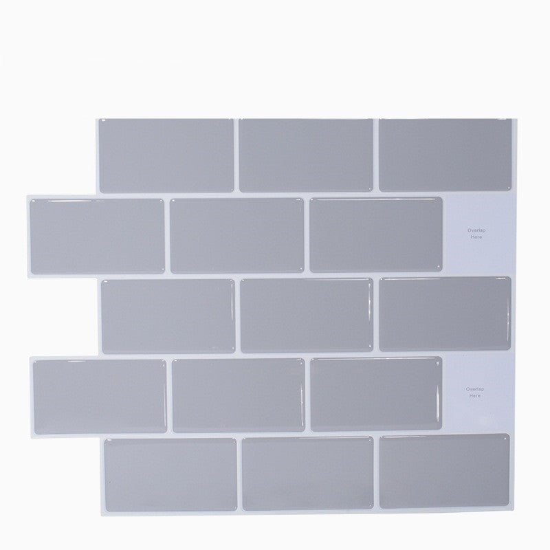 3D Self-Adhesive Wall Wallpaper - Minimalist Decorative Sticker for Home