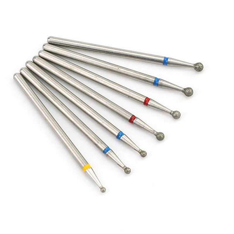 Tungsten Steel Nail Grinding Head Set - 7 Pieces Polishing Tools