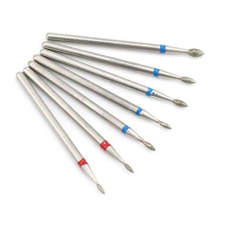 Tungsten Steel Nail Grinding Head Set - 7 Pieces Polishing Tools