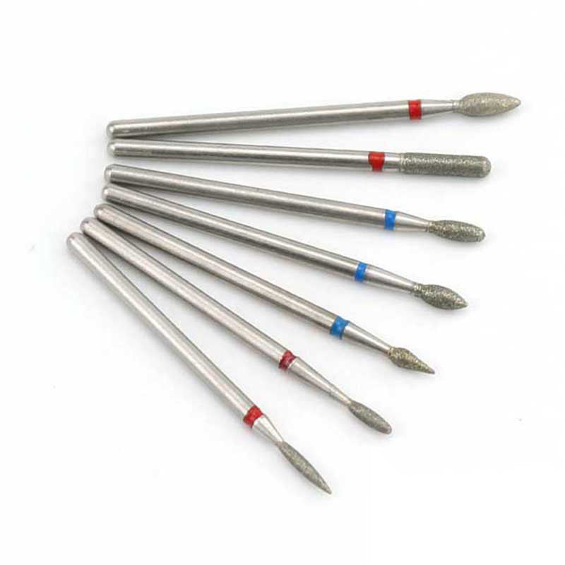 Tungsten Steel Nail Grinding Head Set - 7 Pieces Polishing Tools