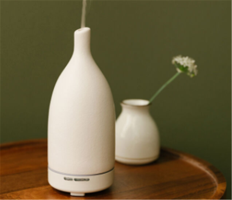 Ultrasonic Ceramic Aromatherapy Diffuser for Relaxation & Home Fragrance