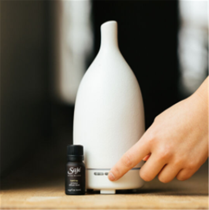 Ultrasonic Ceramic Aromatherapy Diffuser for Relaxation & Home Fragrance