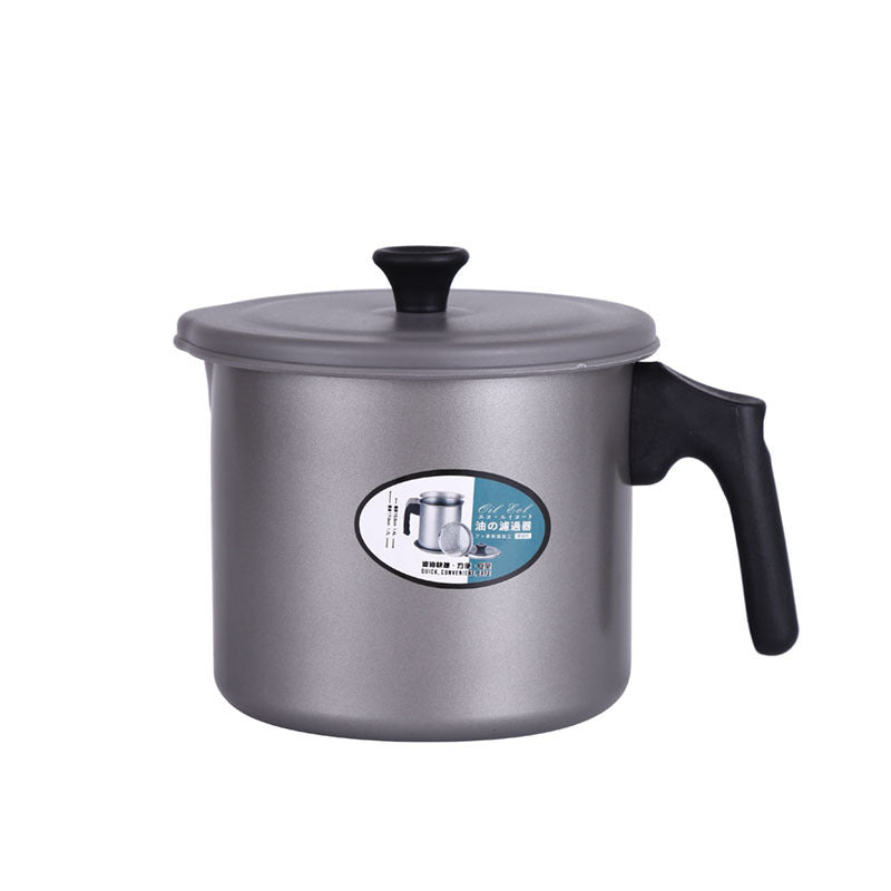 Large Capacity Residue Filter Oil Dispenser - Stainless Steel Kitchen Storage