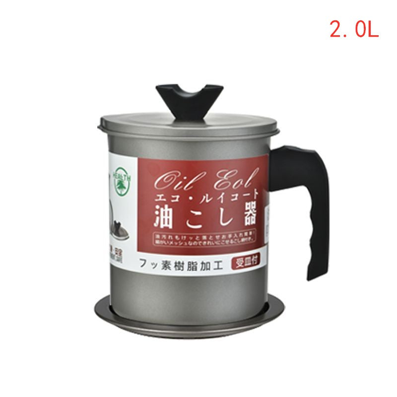 Large Capacity Residue Filter Oil Dispenser - Stainless Steel Kitchen Storage
